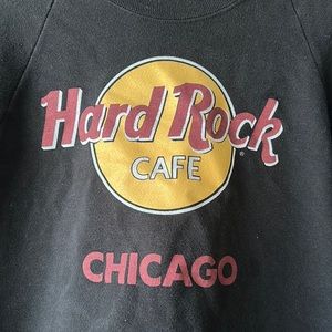 Hard Rock Cafe - Chicago Cropped Crewneck